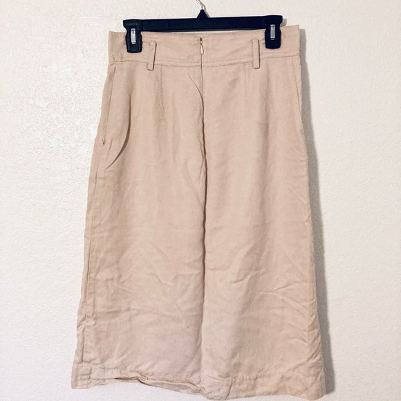 Ann Taylor Wrap Pencil Skirt (Tan Blush) - Picture 6 of 6